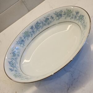 Noritake MILFORD Floral 9.5" Oval Vegetable Bowl